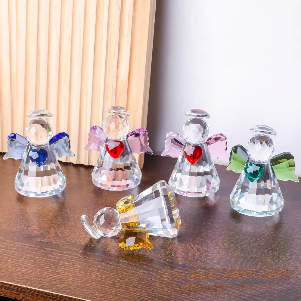 Paper Weight Crystal - Новая фигурка ангела из граненого хрусталя