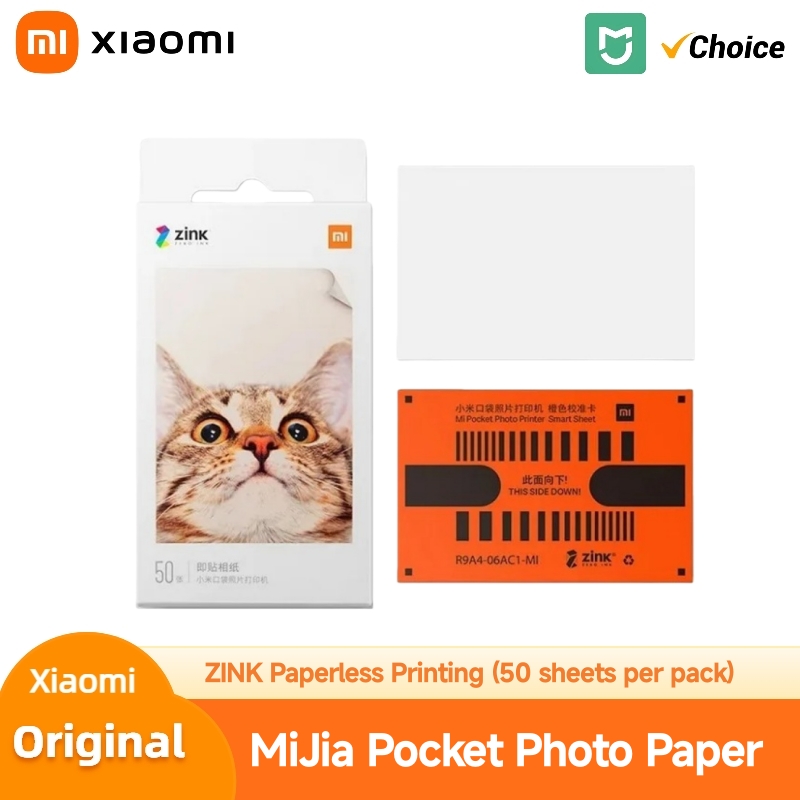 Фотобумага MIJIA ZINK для карм – обзор и цена Ink Blotter Paper